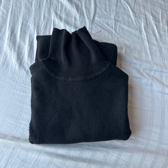Patrick Assaraf Black Turtleneck Sweater - Picture 2 of 5